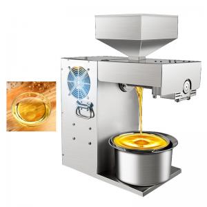 China Sunflower Seed Cocoa Liquor Butter Hydraulic Cold Pressing Oil Press Machine on sale