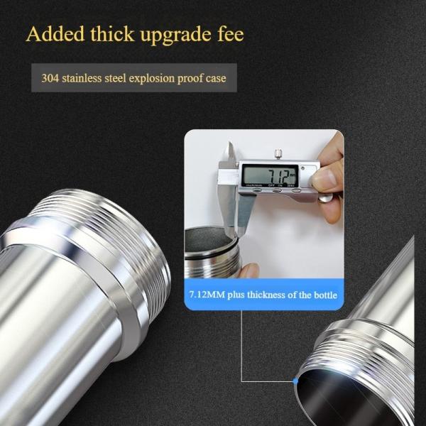 Explosion Proof 304 Stainless Steel Pre Filter 40μM Precise Interception