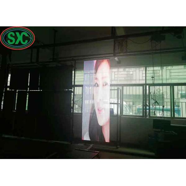 COB Waterproof Full Color High Resolution Transparent LED Screen SMD1921 3 Years Warranty