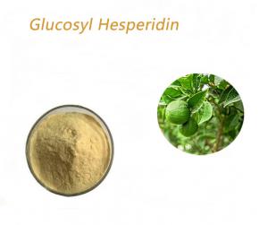 China Citrus Sinensis Extract Glucosyl Hesperidin Solubility In Water Light Yellow Powder on sale