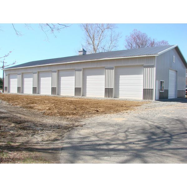 Prefabricated House Self-use Warehouse Mini-Storage Building Material Steel Structure