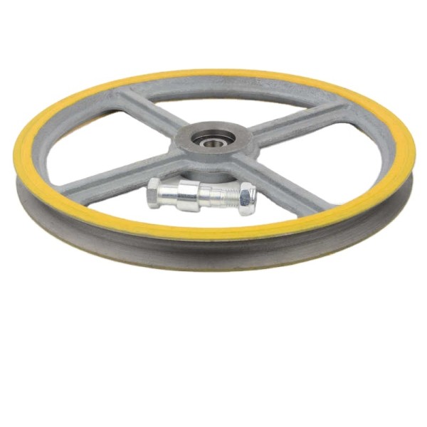 Modern Elevator Tensioner Device 250 Bearing 6201 Speed Limiter Pulley Elevator Parts