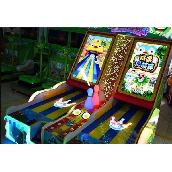 40 " LCD Kids Arcade Machine / Throwing Balls Bowling Arcade Game Machine