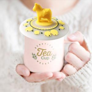 Buy cheap Customized Silicone Cup Cover Customized Cartoon Cup Cover Soft Rubber 3D Doll Cup Cover product