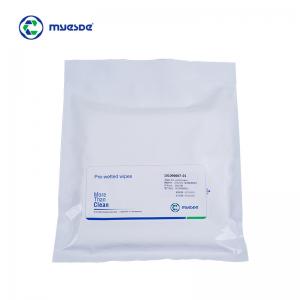 Buy cheap Sealed Edge Sterile Pre Wetted Wiper Laundered Polyester Knit IPA Wipes For Electronics product
