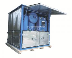 Fully Enclosed Type Substation Field Use Vacuum Transformer Oil Purifier Machine 6000 Liters/Hour