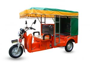China 150CC Three Wheel Cargo Motorcycle / Electric Passenger Tricycle With Roof on sale