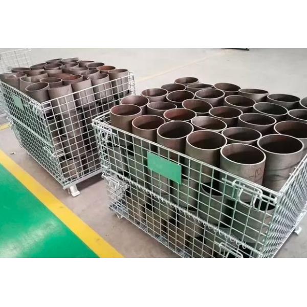 Transportation Welded Wire Mesh Panel Q235 Steel Mesh Storage Cages 50X50mm