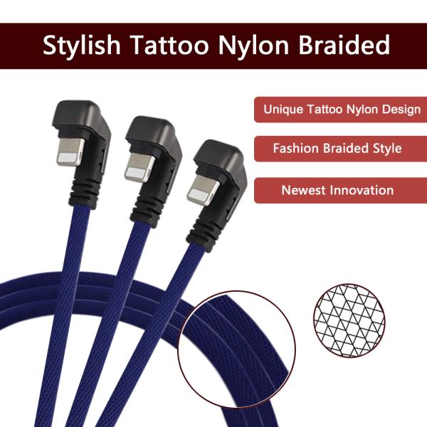 U Elbow Usb To 8 Pin Cable For IPhone7 8 X Xs IPad Length Customized