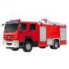 SINOTRUK HOWO Water And Foam Fire Fighting Truck 2000 Gallons for sale