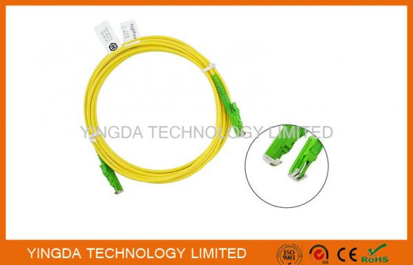 Quality HUBER + SUHNER E2000 / APC SC Fiber Optic Patch Cable 3 Meters / Fiber Optic Jumpers for sale
