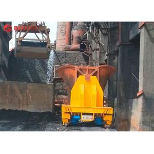 Heavy Load Explosion Proof Transfer Cart With Automatic Dumping Device