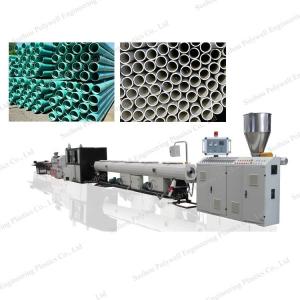 Buy cheap CPVC Electricity Conduit Tube Extrusion Line PVC Pipe Machine/UPVC Pipe Production Line product