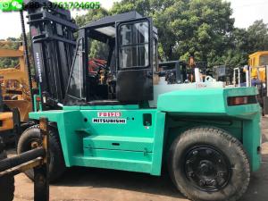 Buy cheap Mitsubishi FD120 Used Forklift Equipment 12T Used Forklift Diesel Engine product