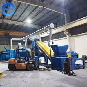 China Dry Type 1000kg/H Radiator Recycling Production Line on sale