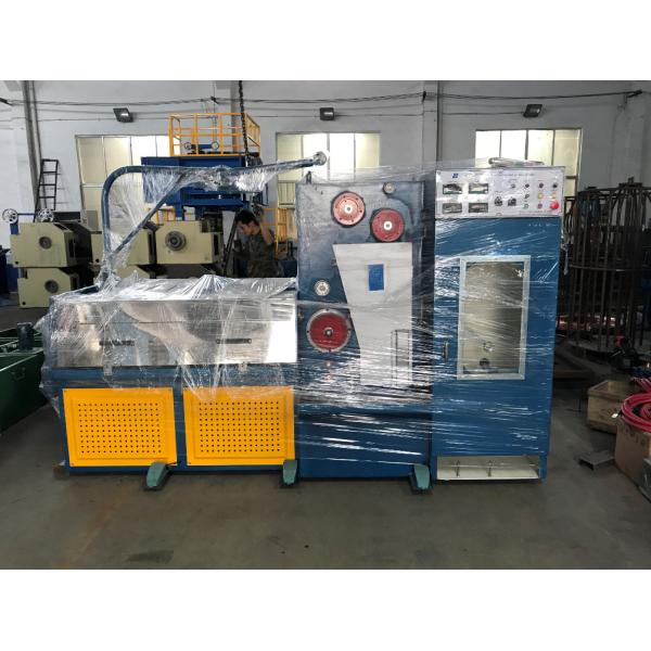 1500mpm Customized Wire Drawing Machine For Drawing And Annealing Single Bare Copper Wire