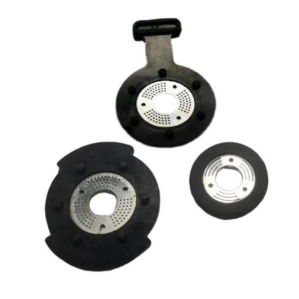 Custom Silicone Overmolded Metal Filter for Electronics