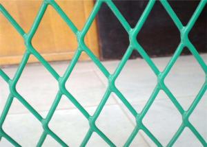 China Plastic Coated Expanded Metal Mesh Fence For Highway Protection System on sale