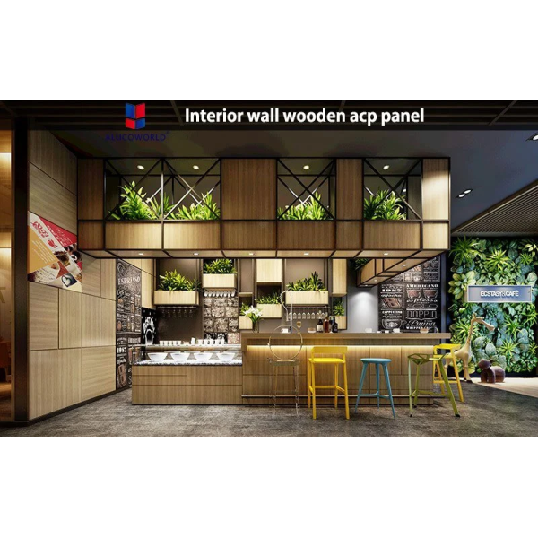 Perforated Timber Stone Wooden Aluminum Composite Panel 3mm 4mm Aluminium Composite Panel Roof And Wall Cladding