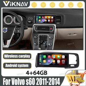 Buy cheap Viknav Car Radio For Volvo S60 (2011-2014) 8.8 inch Stereo Tesla Style Multimedia Player GPS Navigation DVD Head Unit product