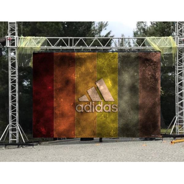 Outdoor 3840Hz P3.91mm Stage Rental LED Display Aluminum Cabinet