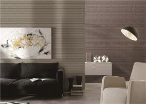 China Modern Imitation Natural Grasscloth Wallpaper Wall Decoration , Eco Friendly on sale