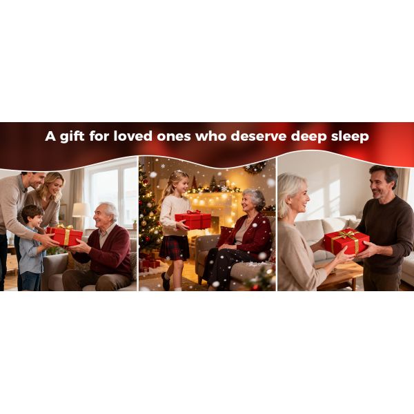 670nm Red Light Sleep Lamp with Dimmable Brightness and Timer Function for Comfortable Sleep