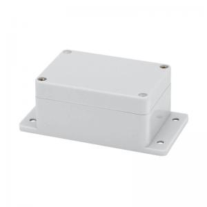 China IP65 Waterproof Junction Box 100*68*50 Mm Sealed Plastic Enclosure With Ear on sale