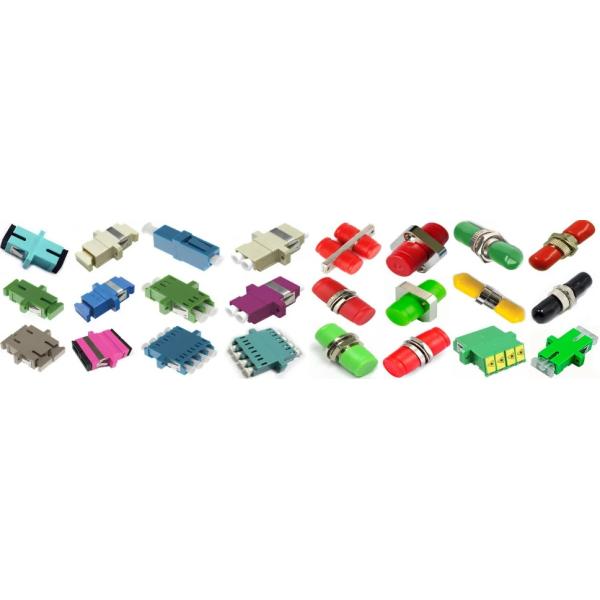 FTTH LC/FC/SC/ST Fiber Optic Adapter for Simplex Duplex Connector in Jumper Port Coupler