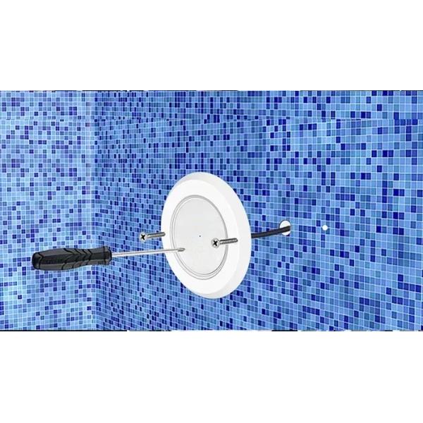 Underwater LED Pool Light 230MM DC12V 252pcs SMD2835 Warm White Constant voltage Wall Mounted