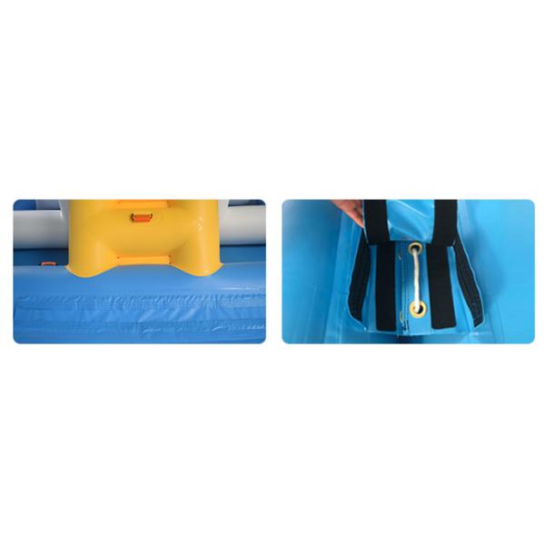 Seaside Resort Outdoor Inflatable Water Parks , Adults Sport Aqua Ea Floating Water Inflatable Park