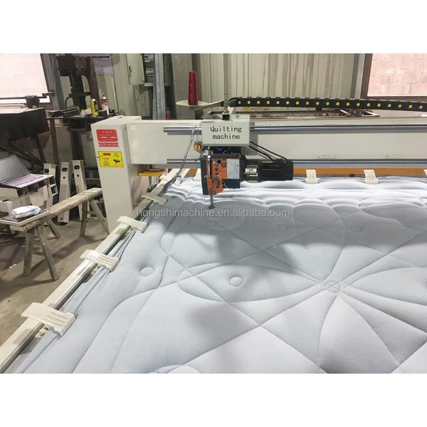 Continuous Type Single Head Quilting Leather Embroidery Machine Fiber Cotton Quilt Cover Core Making Machine