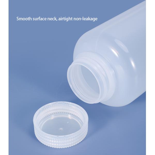 Lab Use Amber Plastic Bottle PP Durable Small Round Food Grade Bottle with Private Label Medicine Liquid Packaging Container