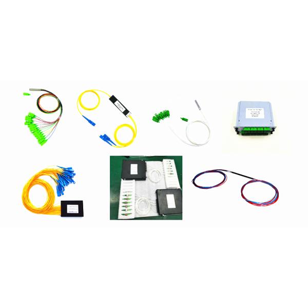 Good quality Steel tube type with sc apc 1x8 fiber optic splitter chip