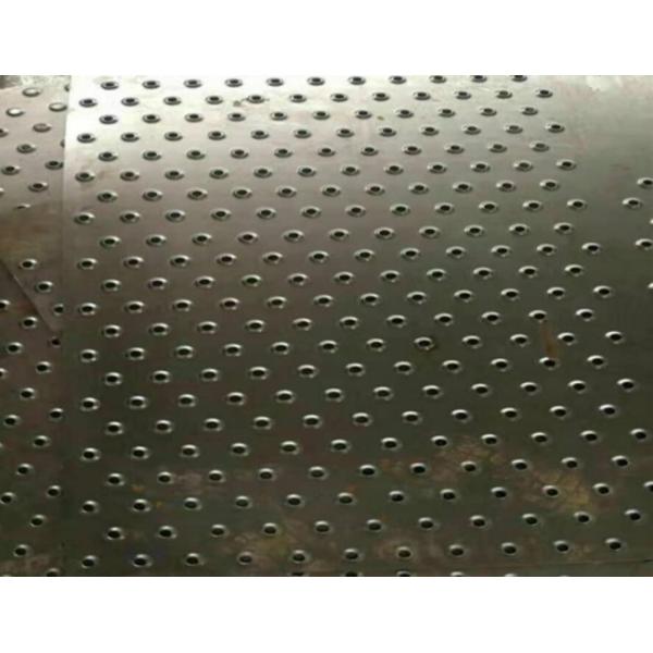 CNC Punching Perforated Metal Plate with 1-5mm Thickness Non-Skid Anti-Slip Steel Sheet