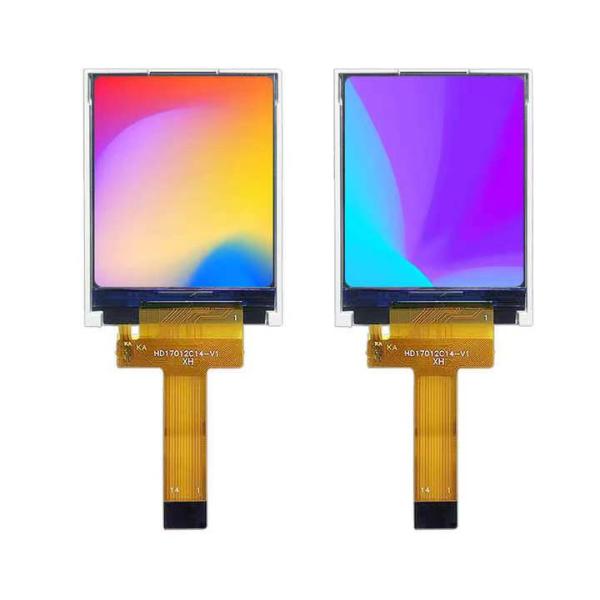 TFT LCD 1.77'' 1.8'' 128*160 128XRGBX160 TFT LCD 1.8 1.77 inch 128X160 LCD Display Module 14 pin FPC connector