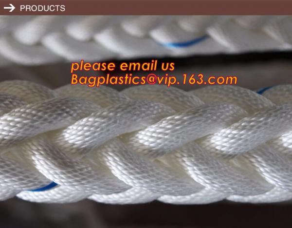 Quality 12-ply mooring ship rope used ship rope, 8mm polypropylene rope 8-ply mooring ship rope used ship rope for sale