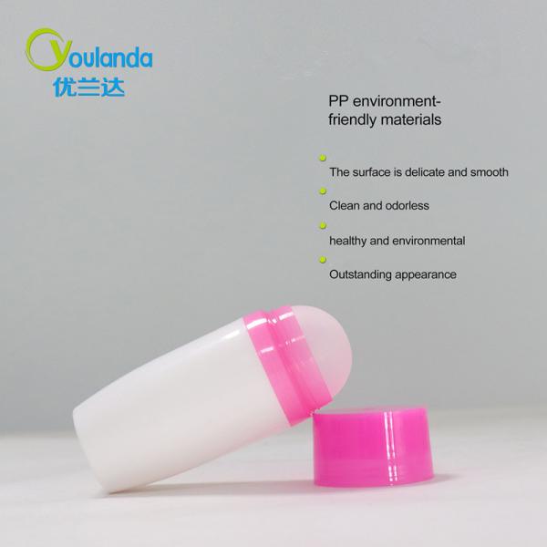 OEM ODM 50ml PP Roll On Bottle Antiperspirant Essential Oil Roller Bottles
