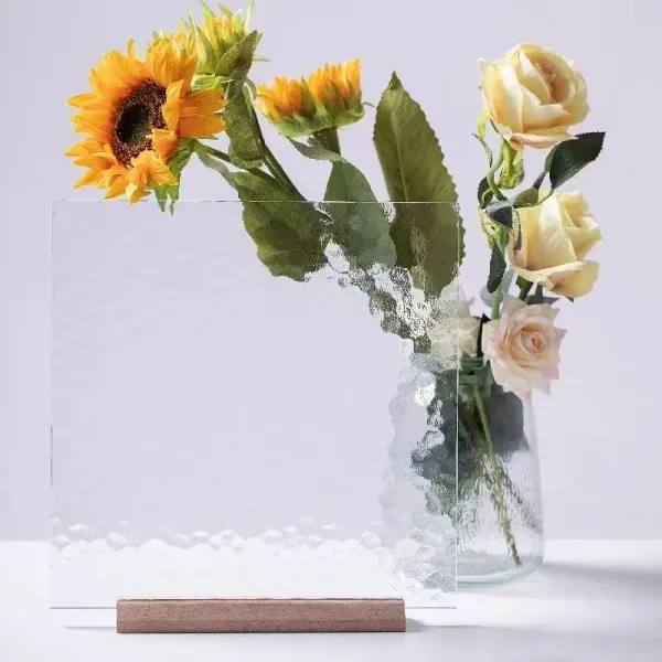 Showcase Decorative Glass Fireproof Stylish Patterned Glass Panels