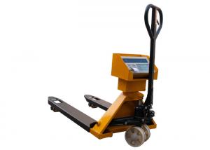 China Removable Pallet Jack With Weight Scale , LED Low Profile Pallet Scale on sale