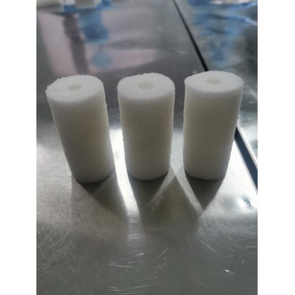 Disposable Cylindrical Absorbable Hemostatic Gelatin Sponge Class II 80X30mm