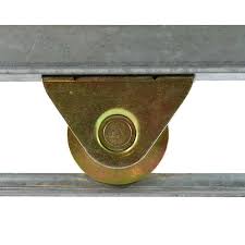 Carrying a rolling black gold wheel rollers and well round gates hardware