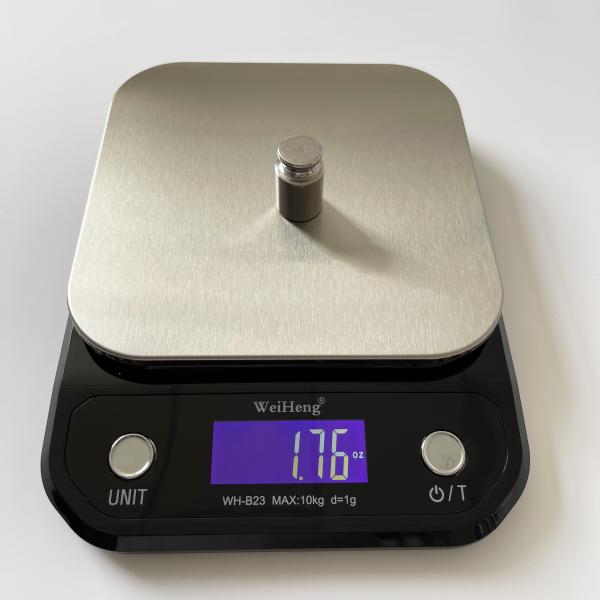 Maximum Weight Recommendation 10 kg Polygon WeiHeng WH-B23 Digital Food Scales 0.1g Stainless Steel