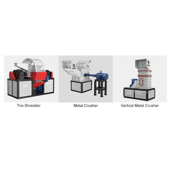 High Torque Single Shaft Shredder Machine for Plastic Pallet Crates ABS PS PVC