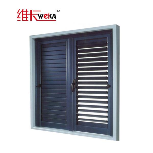 Handle Louver Window Made Of Energy Saving Material With Practicality And Hardware