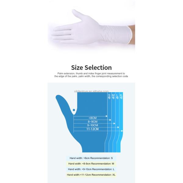 Protective Disposable Latex Gloves Powder Free AQL1.5 AQL2.5 AQL4.0 Grade