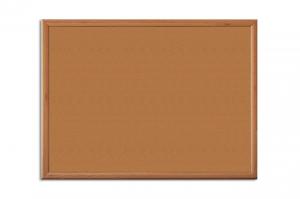 Buy cheap Factory Wholesale Price 60x40cm Framed Cork Memo Board  For School Use at Nature Cork Color product