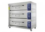 Large Capacity Gas Baking Ovens with Stainless Steel Housing Toughened Glass