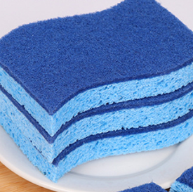 High Absorbency Cellulose Scouring Pad comparison with standard sponge