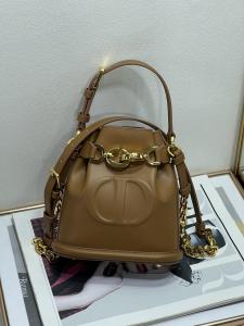 China Embossed C'est Dior Bag Gold Saddle CD Christian Dior Sport Bag Calfskin on sale